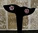 Summerfield Collection Stainless Steel Matte Faux Druzy Stone Stud Earrings 12mm (Maroon)