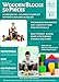 Cubbie Lee 50 pc Classic Wooden Building Blocks Set w/ Storage Bucket - for 3, 4, 5 Year Preschool Age Kids - Hardwood Colorful Safe Wood Blocks for Boys & Girls - Basic Build & Play Stacking Toy