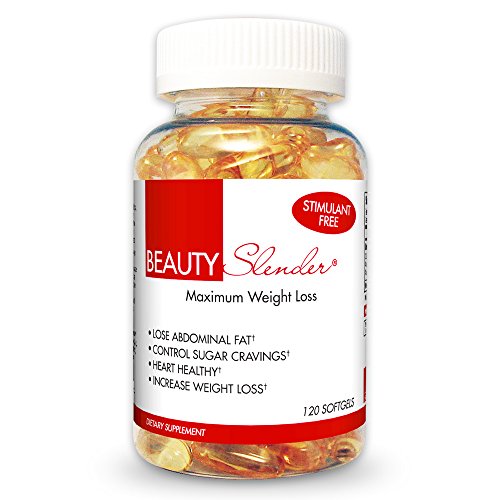 BeautyFit BeautySlender Stimulant-Free Maximum Weight-Loss Formula For Women Blend of CLA, ALA Antioxidant, GLA Fatburning, Omega 3 Fatty Acids 120 Softgels BeautyFit BeautySlender Stimulant-Free Maximum Weight-Loss Formula For Women Blend of CLA, ALA Antioxidant, GLA Fatburning, Omega 3 Fatty Acids 120 Softgels