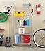 Whitmor 5 Tier Supreme Shelving Unit, Metal Storage Shelves, Adjustable Heavy Duty Shelf with Wheels, 400 lbs Capacity per Shelf, 2000 lbs Total for Pantry, Garage, Kitchen, Chrome