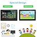Xgody T702 7 Inch HD Kids Tablet PC for Kids Quad Core Android 8.1 1GB RAM 16GB ROM Touch Screen with WiFi Pre-Loaded 3D Game Dual Camera Purplethumb 1
