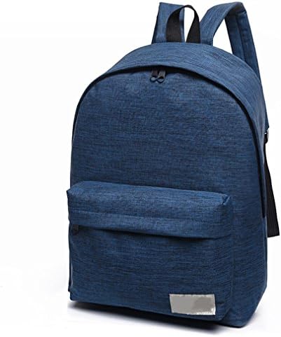 singsun Canvas Backpack Laptop Backpack Student School Bags Travel Backpacks Blue