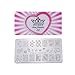PUEEN Nail Art Stamping Plate - Love Elements #3 (34-37) - 125x65mm Nailart Polish Stamping Manicure Image Plates Accessories Kit-BH000613