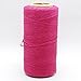284yrd Pink Leather Sewing Waxed Thread 150D 1mm Leather Hand Stitching 125g