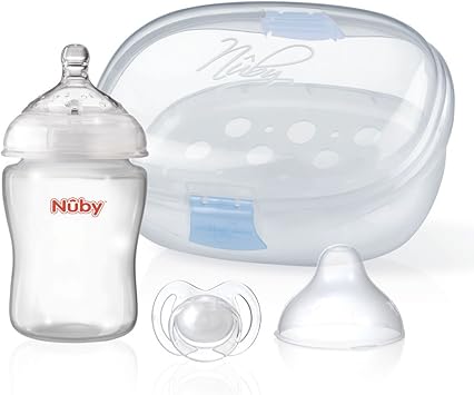 nuby natural touch microwave steam steriliser