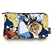 Loungefly Disney Belle Beauty and The Beast Characters Cosmetic Pencil Bag Pouch