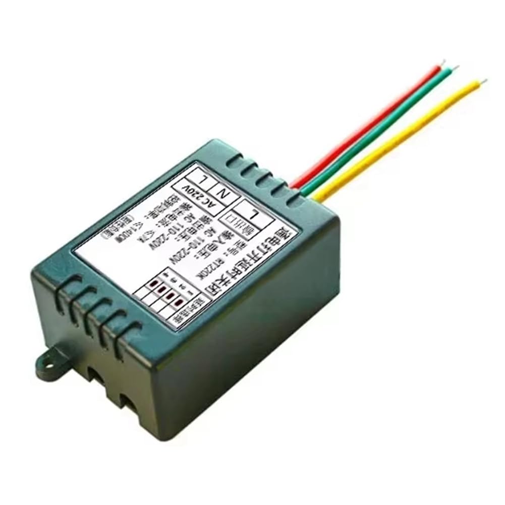 Pinafresa Delayed Shutoff Switch Module Cycle Timer Control Switch 220V Power-on Delay Module