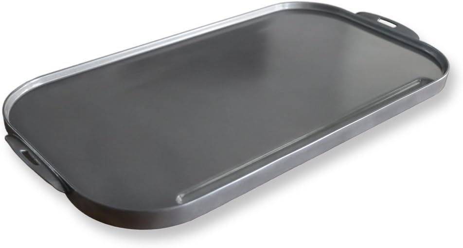 Little Griddle ANYWARE™ Ceramic Nonstick Double-Burner Griddle, Charcoal Gray