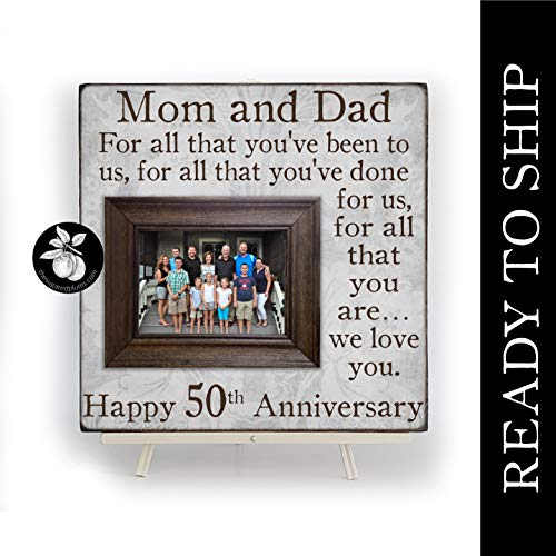 image for The Sugared Plums Frames READY TO SHIP Anniversary Gift For Parents, 5