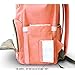Land diaper bag multi-function waterproof travel backpack nappy bags insulated compartment pockets wipes pocket (Gray)