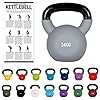 MSPORTS Kettlebell Professional met neopreen, 2 tot 30 kg, incl. poster met oefeningen