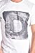 Diesel Mens T Shirt D Picture Graphic Rules Tee, White, Medium