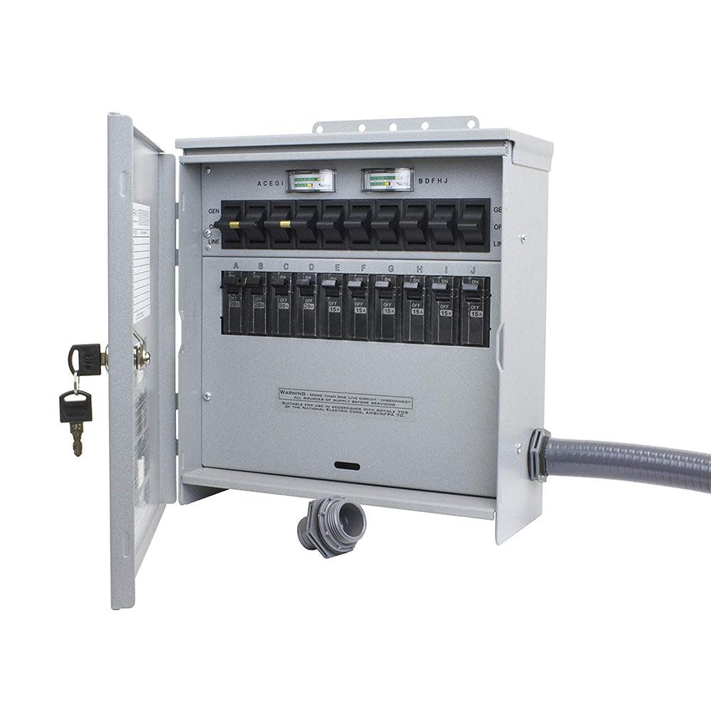 R510A Pro/Tran2 Outdoor 50-Amp 10-Circuit 2 Manual