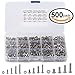 M3 M4 M5 Socket Head Screws, 500PCS Stainless Steel Button Head Hex Socket Head Cap Screws Assortment Kit Bolts and Nuts Kit by Beauty Star