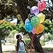 Dusico Party Balloons 12 Inches Rainbow Set (100 Pack), Assorted Colored Party Balloons Bulk, Made With Strong Latex, For Helium Or Air Use. Birthday Balloon Arch Supplies, Decoration Accessory