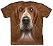Basset Hound Head T-Shirt Size L