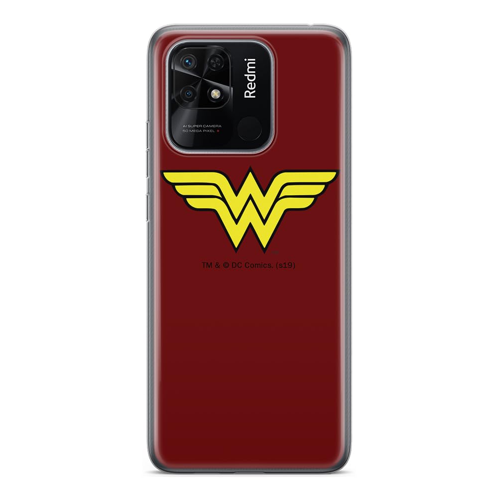 ERT GROUP mobile phone case for Xiaomi REDMI 10C original and officially Licensed DC pattern Wonder Woman 005 optimally adapted to the shape of the mobile phone, case made of TPU