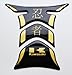 RZ Moto Kawasaki Ninja Kanji Piano Black + matt Gold Motorcycle Tank Protector pad Decal Sticker