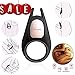 Penis Ring Powerful Vibrating Cock Ring Erection Enhancer Vagina Clitoris Stimulator Sex Adult Toys for Male Couples Waterproof Rechargeable 10 Mode Valentine's Day Gifts