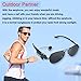 Excelvan Wireless Bluetooth Polarized Smart Sunglasses Hands-Free Talk Voice Control Headset