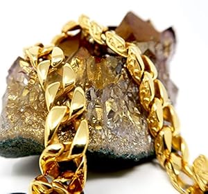 MOO&LEE Geometric Triangle Necklace For Men - Stainless Steel Pendant With 22" Snake Chain