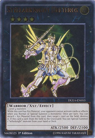 Yu-Gi-Oh! - Stellarknight Delteros (DUEA-EN053) - Duelist Alliance - 1st Edition - Ultimate Rare