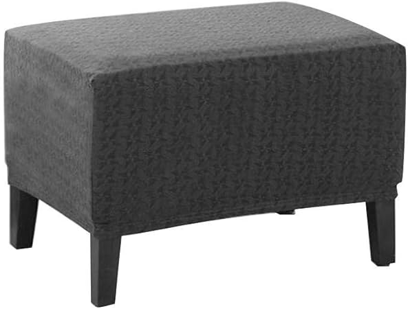 Pop Style Housse De Pouf Housse De Tabouret Elastique En Tissu Elastique Housse De Protection Pour Repose Pieds Housses Decoration De La Maison