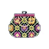 Coin Purse Beaded Counted Cross Stitch Ornament Kit Mill Hill 2010 Spring Bouquet MH18-0104
