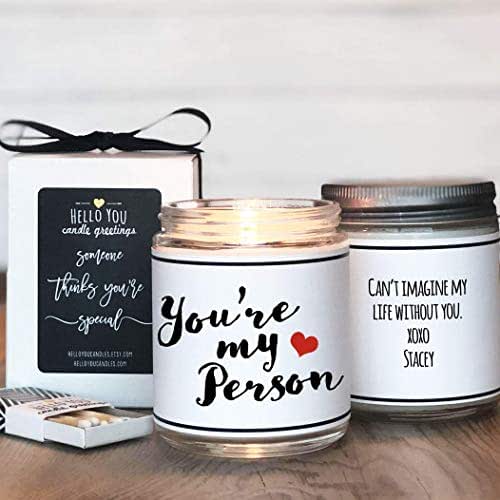 You're My Person Candle Gift, Best Friend Gift, Best Friend