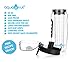 AquaFrut 32 OZ Fruit Infuser Water Bottle BPA-Free Fruit Infusion Sports Bottle - Flip Top Lid w Drinking Spout, Leak Proof, Made of Durable Tritan. Free Recipe eBook! (Black)