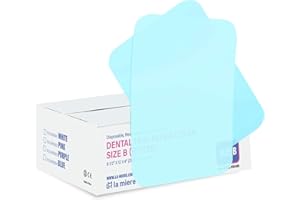LA MIERE 1000P Disposable Tray Liners, Dental Tray Covers for Size B, Medical Tray Paper, Single Use Paper Sheets, Aqual
