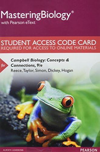 Amazon.com: Mastering Biology with Pearson eText - Standalone