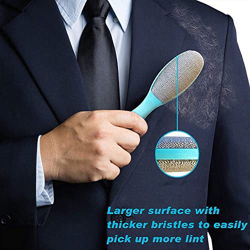 ezclean 4Pack 2Colors Lint Brush for Clothes Furniture Couch, Lint