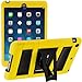 i-Blason Apple iPad Air/iPad 5 ArmorBox 2 Layer Convertible Full-Body Protection KickStand Case with Built-In Screen Protector (iPad5-ABH-Yellow/Black)