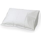 TIDI 701A Avalon Papers Single-Use Pillowcase, Tissue/Poly, White, 21" Width, 30" Length, Pack of 100