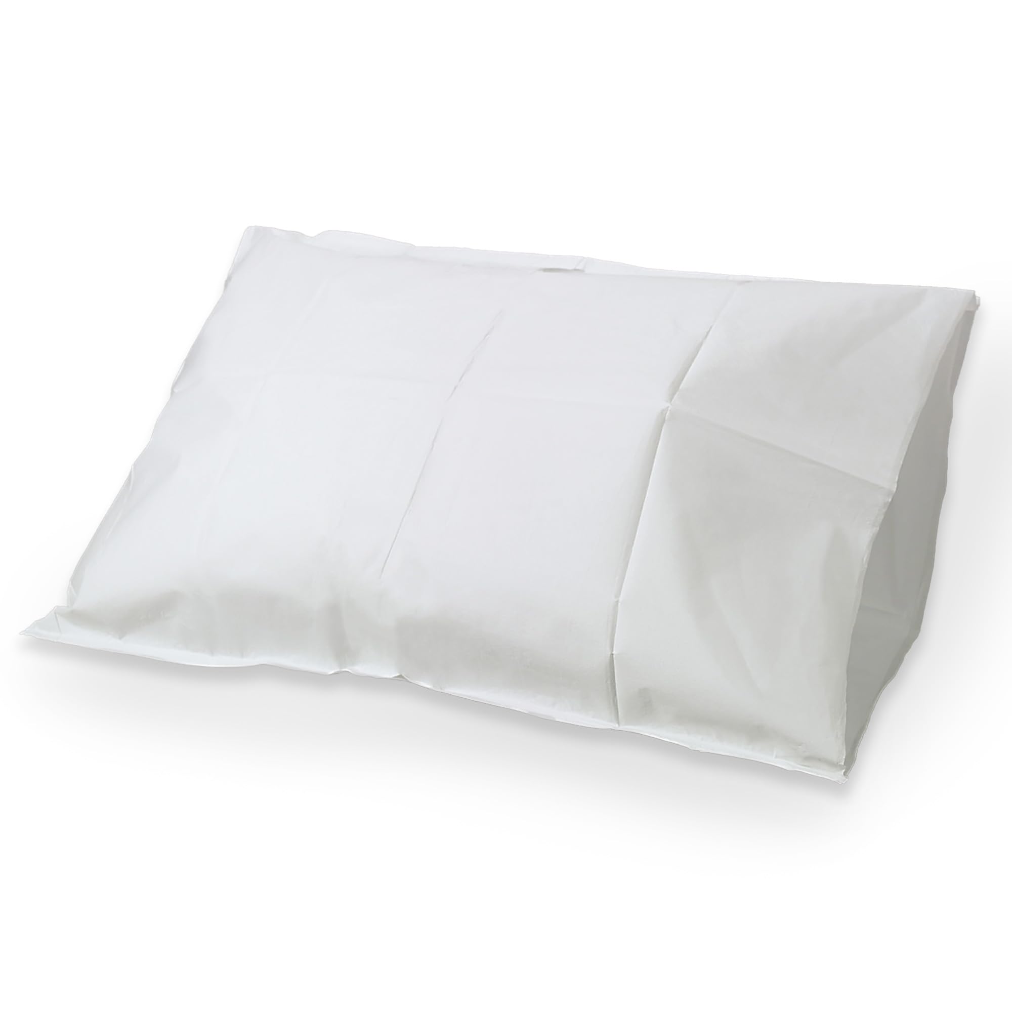 Photo 1 of Avalon 701A Disposable Pillowcases, White, 21” Wide x 30” Long (Pack of 100) ? Single-Use Pillowcases ? Tissue with Poly Back to Help Prevent Leak-Through ? Pebble Embossed ? Medical Supplies