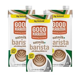 Good Karma Unsweetened Oatmilk + Barista Blend, 32
