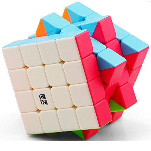 CuberSpeed QiYi Qiyuan S 4x4 Stickerless Bright Magic cube MoFangGe MFG Qiyuan S color 4X4X4 Speed cube