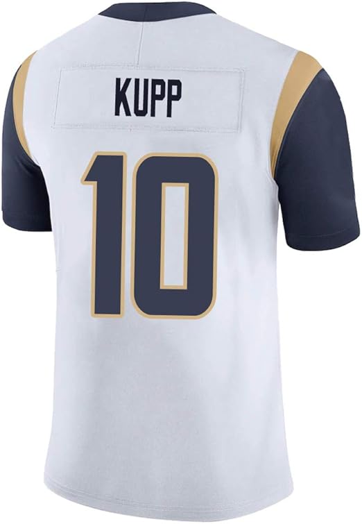 Cooper_Kupp Jersey #10 Custom Football Jerseys for Men/Women/Youth Christmas Birthday Gifts S 