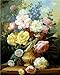 Diy oil painting, paint by number kit- Elegant Flowers 16x20 inch