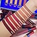 Makeup Lipstick Matte Set,DE'LANCI Liquid Lipstick Long Lasting Waterproof,Dark Red Liquid Lip Gloss Beauty Stay All Day,8 Colors Lipgloss Natural Nude Lipsticks High End Gift Kit