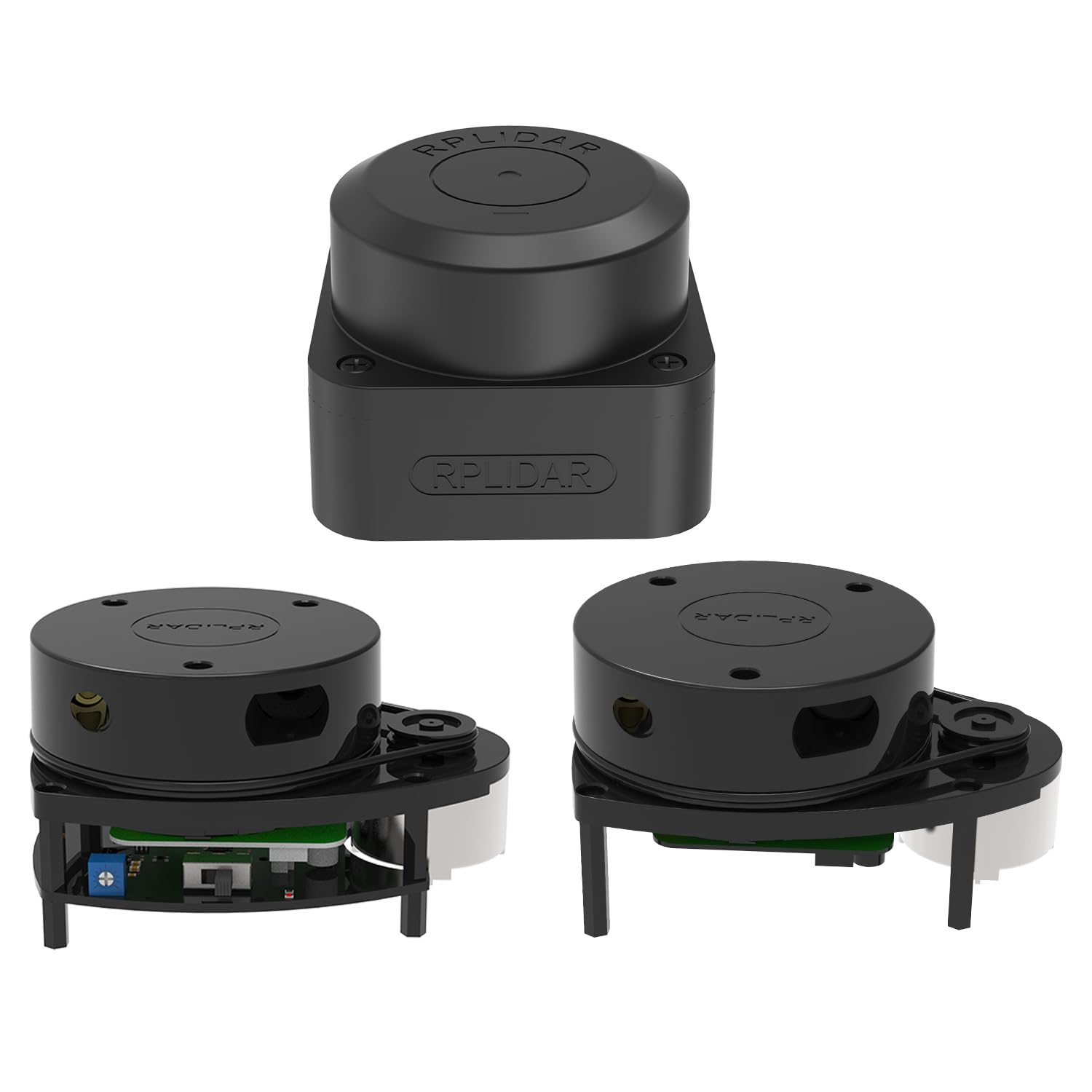 Yahboom Silan Lidar Sensor ROS Robot TOF Range Navigation 3D Scanner Laser Measurement Tool RPLIDAR A1 C1 (RPLIDAR C1)