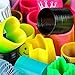 Kicko 1.5 Inch Coil Spring Assortment - 72 Pack Coil Springs - Party Favors, Ideas, Carnival Prizes, Goody Bag Fillers, Stocking Stuffers, Easter Basket Treats, Class Rewards, Playtime Activity
