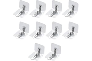 Child Safety First Easy to Use Furniture Anti Tipping Device Suitable for Cabinets 10PCS Set (L)