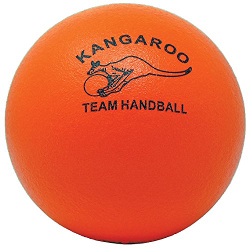 Great Lakes Sports Foam Team Handball with a Super-Grip-Able Bright Orange Cover - Thumbnail 2