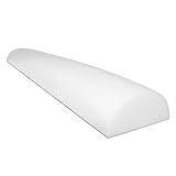 CanDo White PE Foam Rollers for