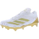 adidas Adizero Electric Mens Shoes Size 7.5, Color: Cloud White/Gold Metallic/Cloud White-White/Chalk White