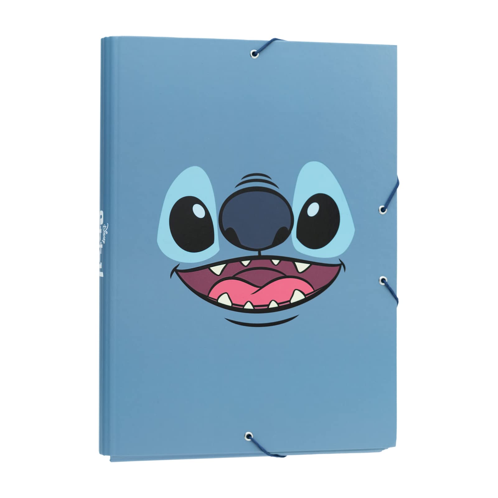 Grupo Erik A4 Folder - Disney Stitch Stationery | 3 Flap Document Folder 13.4 x 10 inches - 34 x 25.5 cm | Document Organiser, School Folders | Stitch Gifts, Disney Gifts