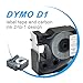 Label Orison Compatible with DYMO D1 Label Tape 24mm 53713 S0720930 Black on White Labeling Cassette for DYMO LabelManager 420P 450D 500TS Wireless PnP Label Maker,1 Inch (24mm) x 23 Feet,5 Cartridges