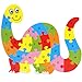 Wooden Animal Puzzle, Misaky Jigsaw Letter Blocks Kid Learing Educational Toy